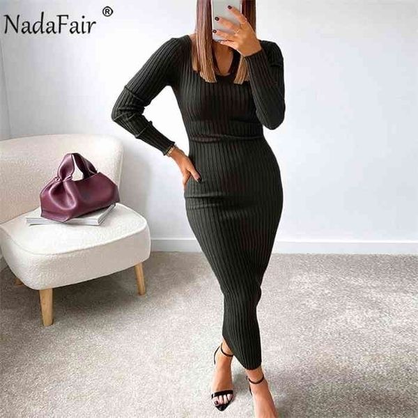 nadafair v neck basic sweater dress women autumn winter long sleeve casual knitted stretchy midi bodycon white woman dress, Black;gray
nadafair v neck basic sweater dress women autumn winter long sleeve casual knitted stretchy midi bodycon white woman dress, Black;gray