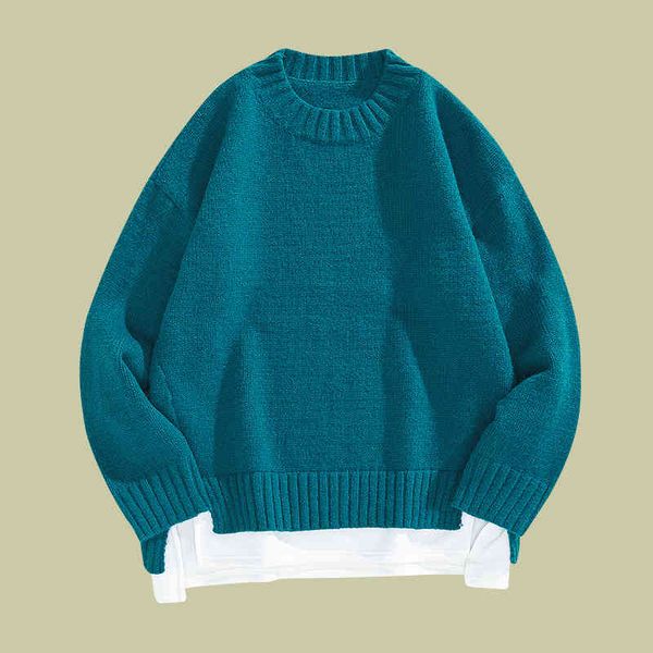 solid men knitted pullover autumn casual warm thick loose sweater man japanese style ribbed hem winter mens clothes 210524, White;black
solid men knitted pullover autumn casual warm thick loose sweater man japanese style ribbed hem winter mens clothes 210524, White;black