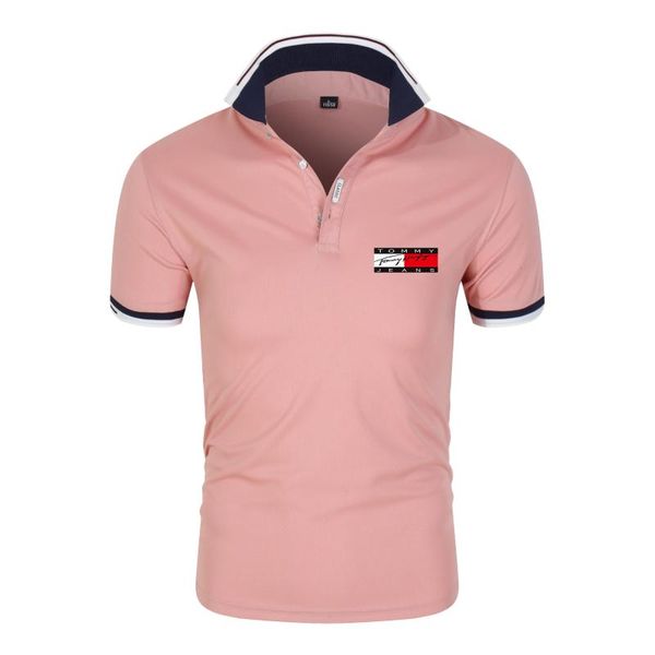men's polos 2021 summer pure color striped applique collar brand printing short sleeve shirt casual lapel, White;black
men's polos 2021 summer pure color striped applique collar brand printing short sleeve shirt casual lapel, White;black