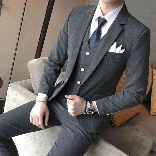 men's suits & blazers formal wear blazer wedding good quality solid slim jackets+vest+pants size 5xl juq2, White;black
men's suits & blazers formal wear blazer wedding good quality solid slim jackets+vest+pants size 5xl juq2, White;black