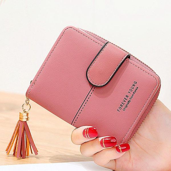 coin purses purse women tassels zipper wallets cards id holder moneybags hasp lady female short wallet mini bags pocket, Red;black
coin purses purse women tassels zipper wallets cards id holder moneybags hasp lady female short wallet mini bags pocket, Red;black