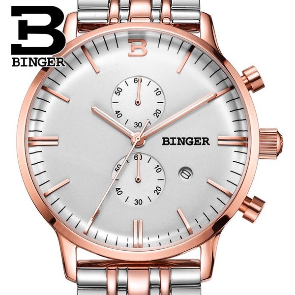 wristwatches 2021 binger chronograph men sports watches waterproof full steel quartz men's watch relogio masculino big dial, Slivery;brown
wristwatches 2021 binger chronograph men sports watches waterproof full steel quartz men's watch relogio masculino big dial, Slivery;brown