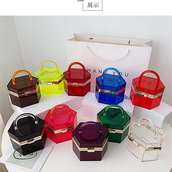 color transparent acrylic box style purses and handbags for women party clutch evening simple female trend designer bag c0601
color transparent acrylic box style purses and handbags for women party clutch evening simple female trend designer bag c0601