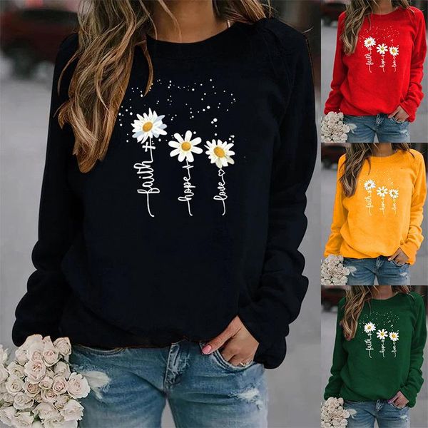 women's hoodies & sweatshirts women hoodie daisy printed fleece long sleeve o neck loose sweatshirt girls pullovers winter, Black
women's hoodies & sweatshirts women hoodie daisy printed fleece long sleeve o neck loose sweatshirt girls pullovers winter, Black
