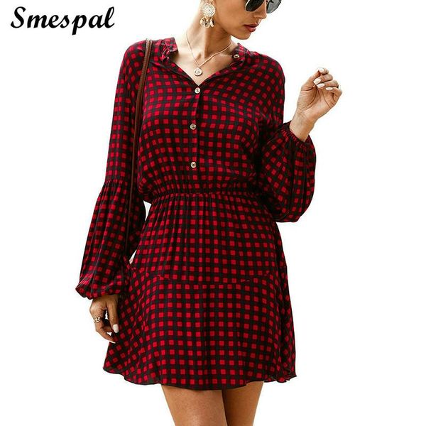 casual dresses women fashion long puff sleeve contrast checked plaid red dress with defined waist, Black;gray
casual dresses women fashion long puff sleeve contrast checked plaid red dress with defined waist, Black;gray