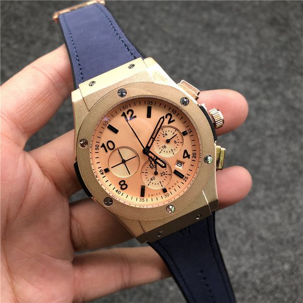 

Mens Watches High Quality Leather Classic Style Auto Date Quartz Men Fashion Casual Watch Relojes De Marca 4010, 13