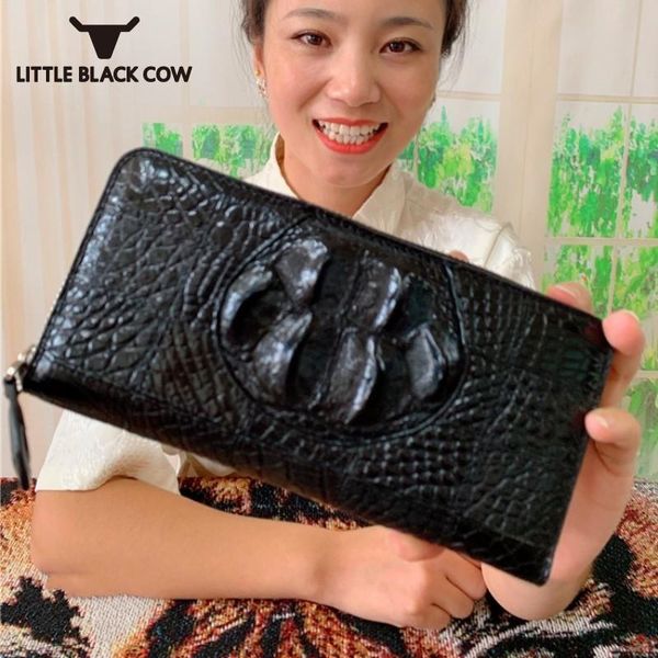 genuine crocodile leather purse men brand business long wallet clutch male zipper fashion black money bags wallets, Red;black
genuine crocodile leather purse men brand business long wallet clutch male zipper fashion black money bags wallets, Red;black