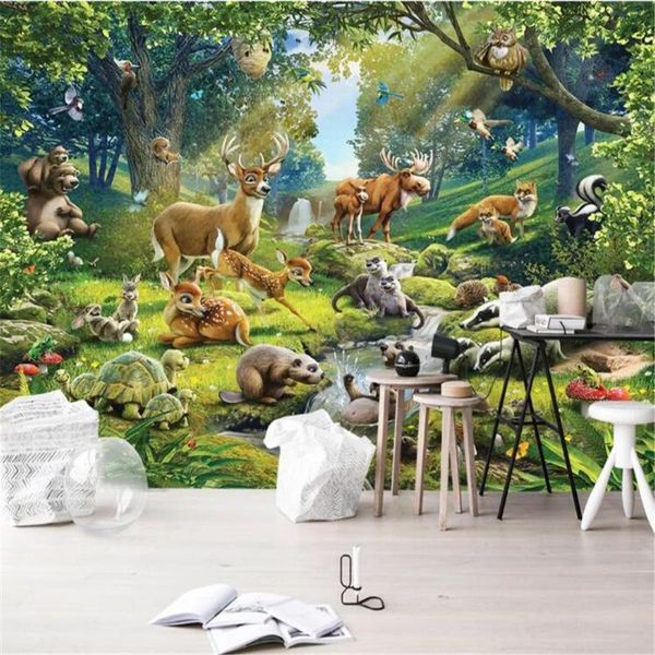 wallpapers milofi custom large wallpaper mural animal world elk otter tortoise children's room bedroom background wall
wallpapers milofi custom large wallpaper mural animal world elk otter tortoise children's room bedroom background wall