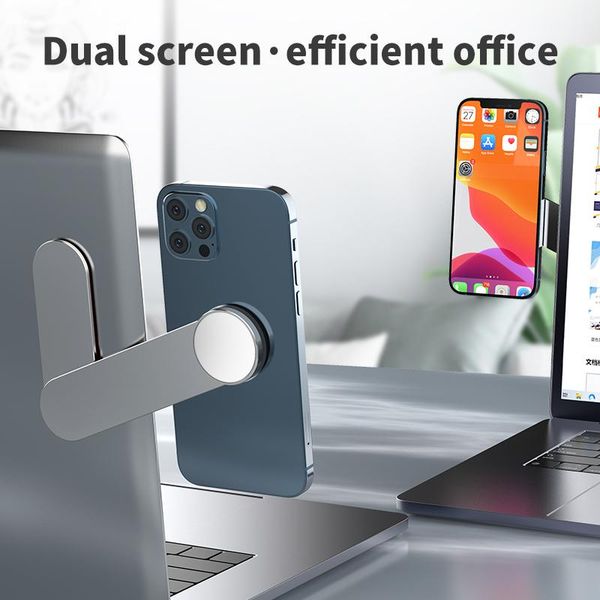 cell phone mounts & holders aluminum magnetic lapextension stand in holder adjustable slim portable foldable side mount clip
cell phone mounts & holders aluminum magnetic lapextension stand in holder adjustable slim portable foldable side mount clip
