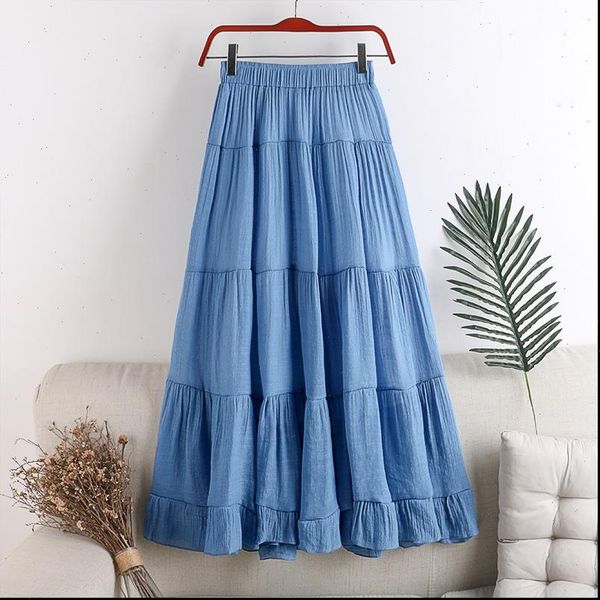 summer women skirts pleated faldas mujer moda slim solid elastic waist midi skirt patchwork ruffles a line, Black
summer women skirts pleated faldas mujer moda slim solid elastic waist midi skirt patchwork ruffles a line, Black