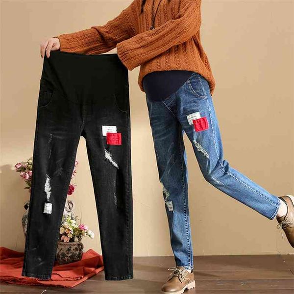 maternity jeans plus size -3xl pregnant hole pants pregnancy clothes cotton belly for women spring trousers 210622, White
maternity jeans plus size -3xl pregnant hole pants pregnancy clothes cotton belly for women spring trousers 210622, White