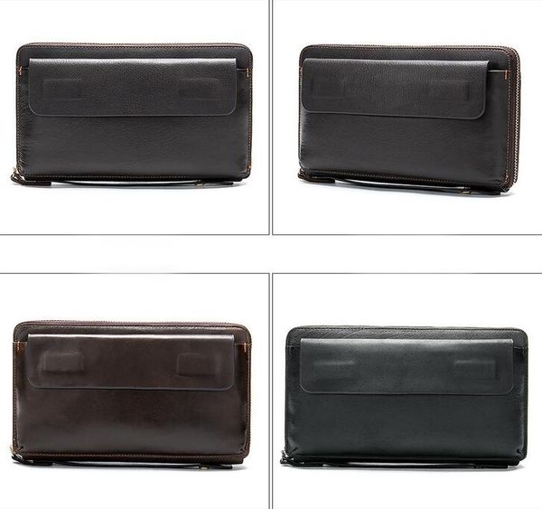 men's wallet cowhide leather long zipper clutch bag genuine leathers multi-card position youth trendy wallets purse 9825
men's wallet cowhide leather long zipper clutch bag genuine leathers multi-card position youth trendy wallets purse 9825