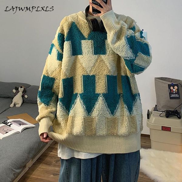 men's sweaters autumn winter sweater men warm fashion retro casual knitted pullover loose korean knitting soft clothes, White;black
men's sweaters autumn winter sweater men warm fashion retro casual knitted pullover loose korean knitting soft clothes, White;black