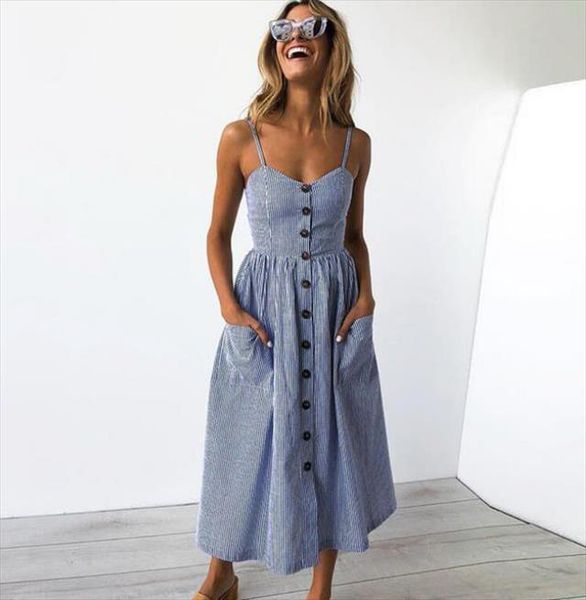 summer off shoulder women dresses knee length bohemian sundress pocket red white vintage beach, Black;gray
summer off shoulder women dresses knee length bohemian sundress pocket red white vintage beach, Black;gray