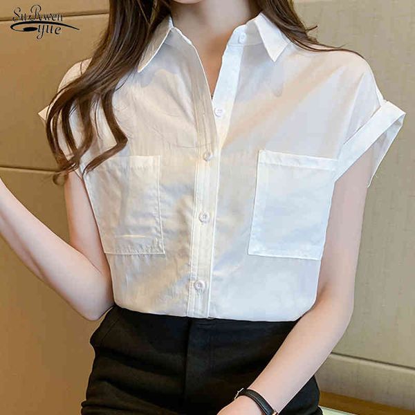 summer cotton shirt for women casual vintage blouse and single breasted solid color female clothing 13669 210508, White
summer cotton shirt for women casual vintage blouse and single breasted solid color female clothing 13669 210508, White