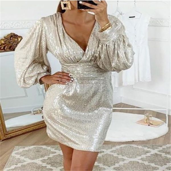 casual dresses trendy women dress evening glitter v-neck loose long sleeve autumn polyester mini one pieces, Black;gray
casual dresses trendy women dress evening glitter v-neck loose long sleeve autumn polyester mini one pieces, Black;gray