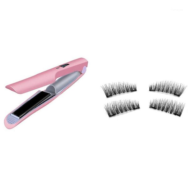 pair / 4pcs natural double magnetic 3d long false eyelashes & 1set usb charging curler hair straightener tool1
pair / 4pcs natural double magnetic 3d long false eyelashes & 1set usb charging curler hair straightener tool1
