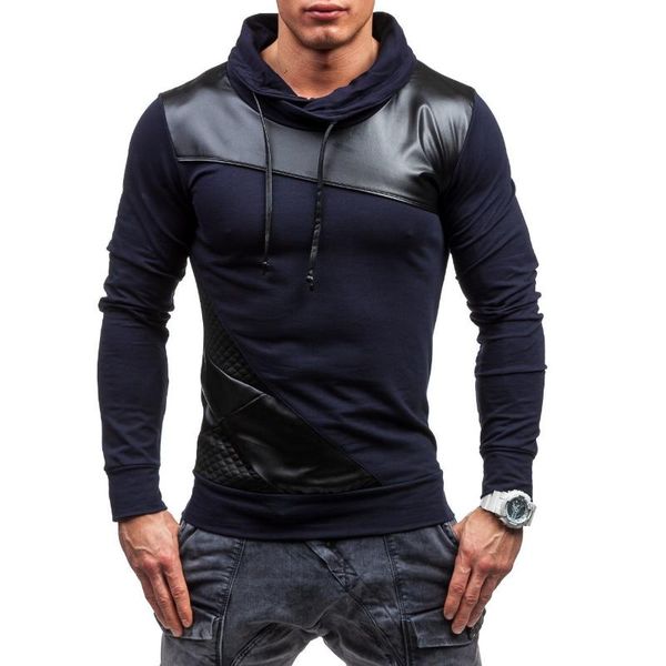 men's hoodies & sweatshirts zogaa men shirt color matching long sleeve slim male large size all-match trendy boy, Black
men's hoodies & sweatshirts zogaa men shirt color matching long sleeve slim male large size all-match trendy boy, Black