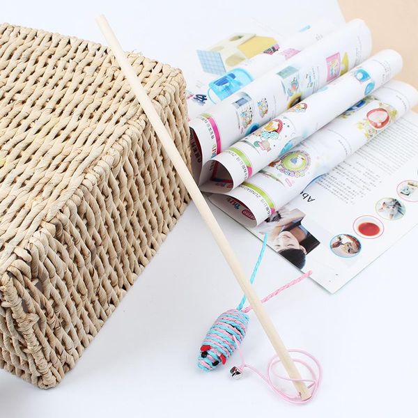 cat toys pet toy funny flax mouse with bell stick playing teaser wand cute wooden interactive rod
cat toys pet toy funny flax mouse with bell stick playing teaser wand cute wooden interactive rod