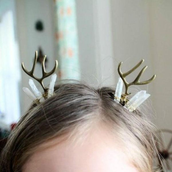 hair clips & barrettes yearling antler and aura crystal comb deer costume small white, Golden;silver
hair clips & barrettes yearling antler and aura crystal comb deer costume small white, Golden;silver