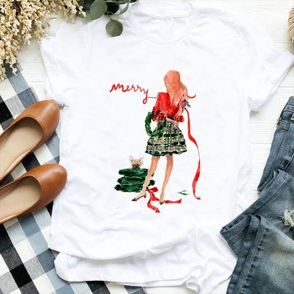 cartoon holiday 90s elegant cute women t shirts tree merry christmas graphic clothes shirt tee, White
cartoon holiday 90s elegant cute women t shirts tree merry christmas graphic clothes shirt tee, White