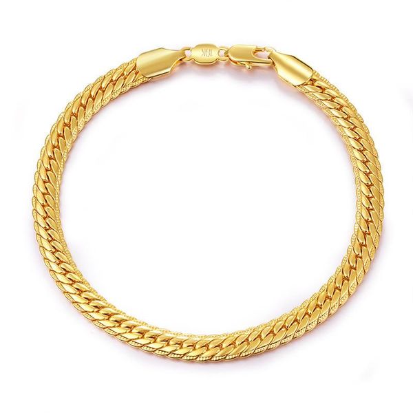 link, chain couple bracelet european and american snake bone gold plated men's luxury designer charms for bracelets, Black
link, chain couple bracelet european and american snake bone gold plated men's luxury designer charms for bracelets, Black