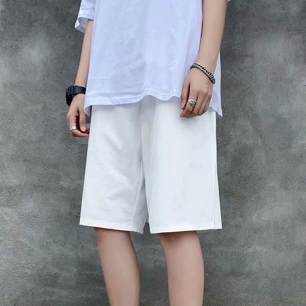 men's shorts pure cotton summer casual solid color sports pants loose quick-drying five-point men, White;black
men's shorts pure cotton summer casual solid color sports pants loose quick-drying five-point men, White;black