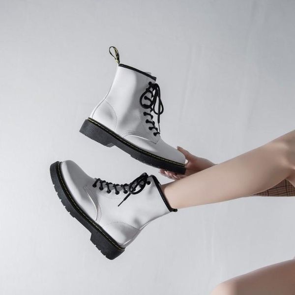 boots 2021 motorcycle women's winter soft leather shoes black botas wedges female lace up platforms women white mujer
boots 2021 motorcycle women's winter soft leather shoes black botas wedges female lace up platforms women white mujer