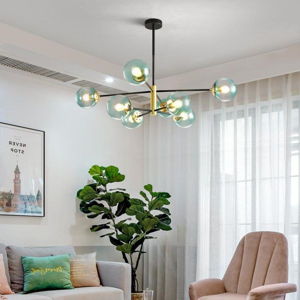 chandeliers nordic glass ball lighting modern living room creative kitchen hanging lamps indoor home decor suspension luminaire
chandeliers nordic glass ball lighting modern living room creative kitchen hanging lamps indoor home decor suspension luminaire