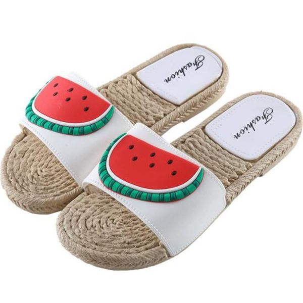 women's slippers fashion summer cute ladies casual fruit woven beach female soft bottom non-slip indoor shoes, Black
women's slippers fashion summer cute ladies casual fruit woven beach female soft bottom non-slip indoor shoes, Black