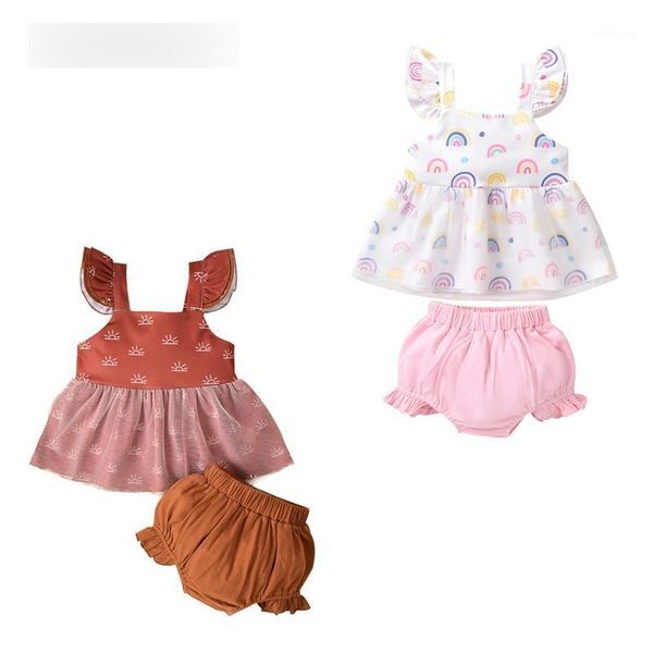 clothing sets pudcoco 0-12m 2pcs sleeveless sun/rainbow print mesh fashion baby girls +shorts casual outfit1, White
clothing sets pudcoco 0-12m 2pcs sleeveless sun/rainbow print mesh fashion baby girls +shorts casual outfit1, White