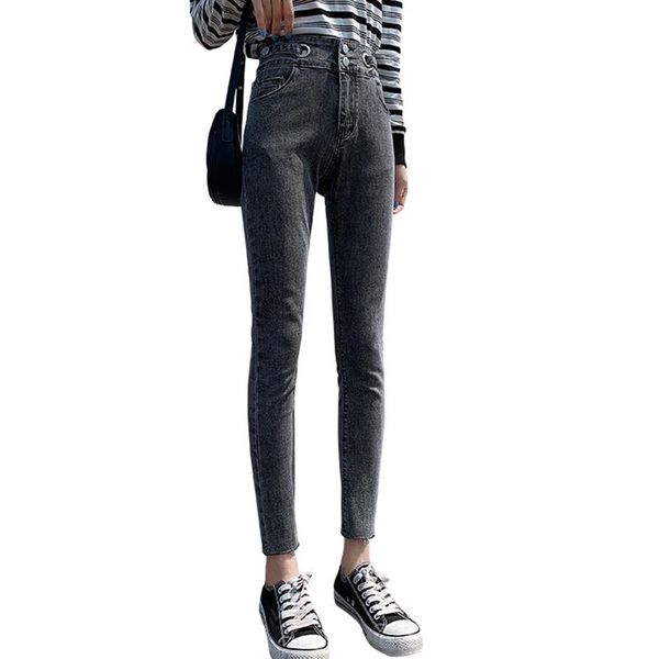 women vintage stretch skinny jeans lady slim fit tight pants students high waist straight office narrow leg trousers women's, Blue
women vintage stretch skinny jeans lady slim fit tight pants students high waist straight office narrow leg trousers women's, Blue