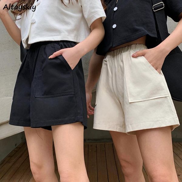 women's shorts wide leg cargo women elastic waist pockets boyfriend empire slim street wear retro plus size m-4xl solid casual all-matc, White;black
women's shorts wide leg cargo women elastic waist pockets boyfriend empire slim street wear retro plus size m-4xl solid casual all-matc, White;black