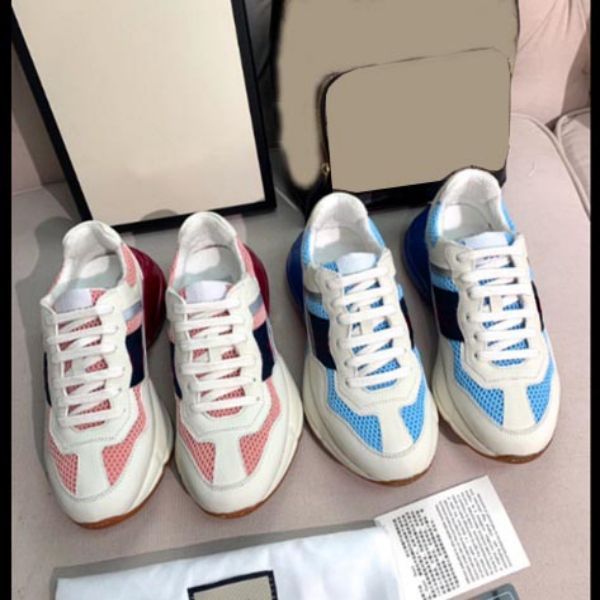2021 r rhyton sneakers casual shoe women men trainers vintage luxury chaussures ladies sport shoes designers runner sneaker box large size 3, Black
2021 r rhyton sneakers casual shoe women men trainers vintage luxury chaussures ladies sport shoes designers runner sneaker box large size 3, Black