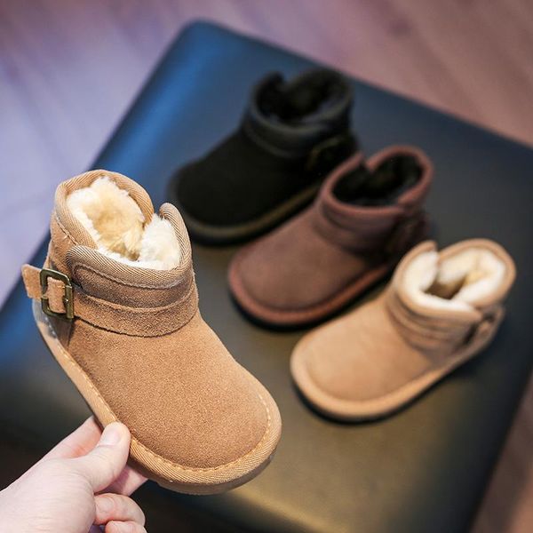 boots winter toddler infant baby girls boys snow warm plush outdoor kids soft bottom non-slip student cotton shoes, Black;grey
boots winter toddler infant baby girls boys snow warm plush outdoor kids soft bottom non-slip student cotton shoes, Black;grey