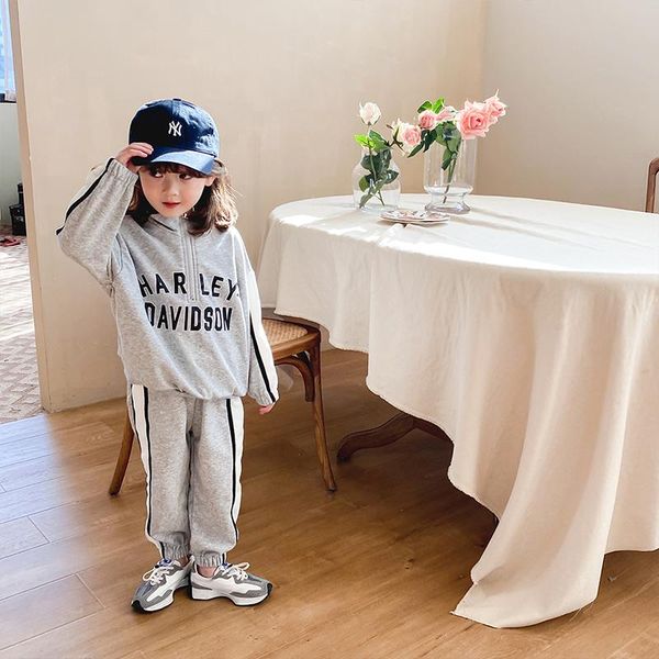 clothing sets 2021 girls' spring suit korean style and autumn little girl sports children's two piece set clothes, White
clothing sets 2021 girls' spring suit korean style and autumn little girl sports children's two piece set clothes, White