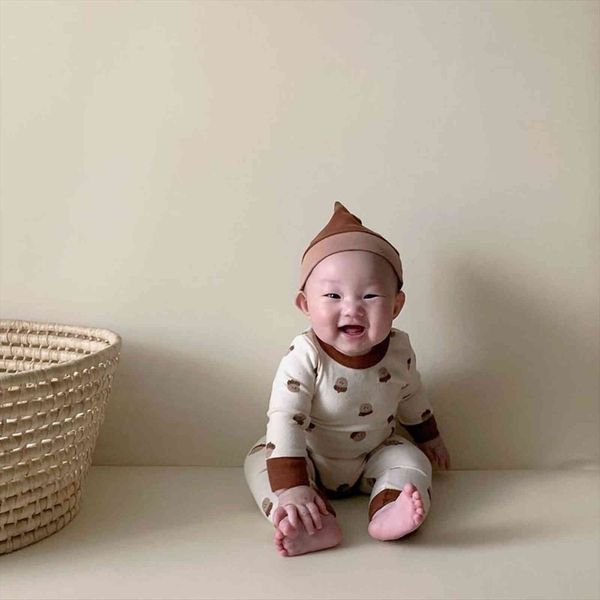 baby clothing set indoors clothes cotton bodysuit high waist pants and hat 3 pcs, White
baby clothing set indoors clothes cotton bodysuit high waist pants and hat 3 pcs, White