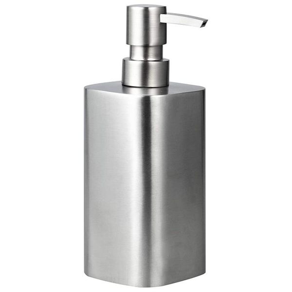 16-ounce soap dispenser stainless steel bottle for hand soap, liquid, kitchen sink and bathroom counterliquid
16-ounce soap dispenser stainless steel bottle for hand soap, liquid, kitchen sink and bathroom counterliquid