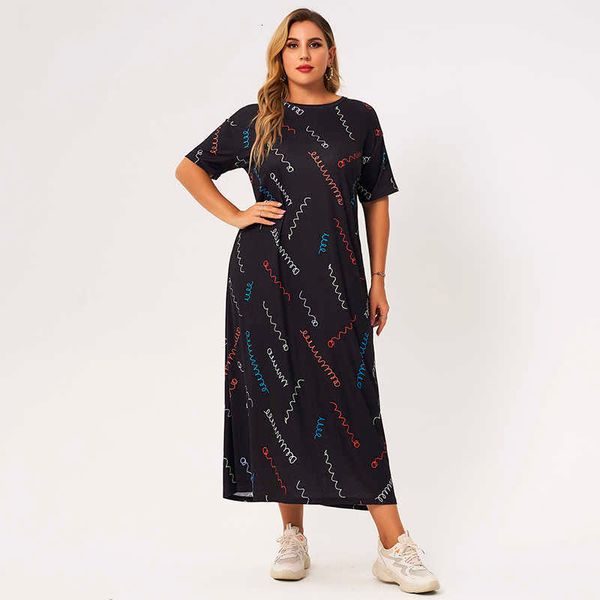 casual dresses summer women 2021 plus size black o-neck short sleeves colored lines printing a-line loose youth maxi es j4g3, Black;gray
casual dresses summer women 2021 plus size black o-neck short sleeves colored lines printing a-line loose youth maxi es j4g3, Black;gray