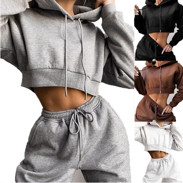 women's two piece pants large size women fleece hoodies set long sleeve drawstring hooded short lace-up simple style fashion sweater, White
women's two piece pants large size women fleece hoodies set long sleeve drawstring hooded short lace-up simple style fashion sweater, White