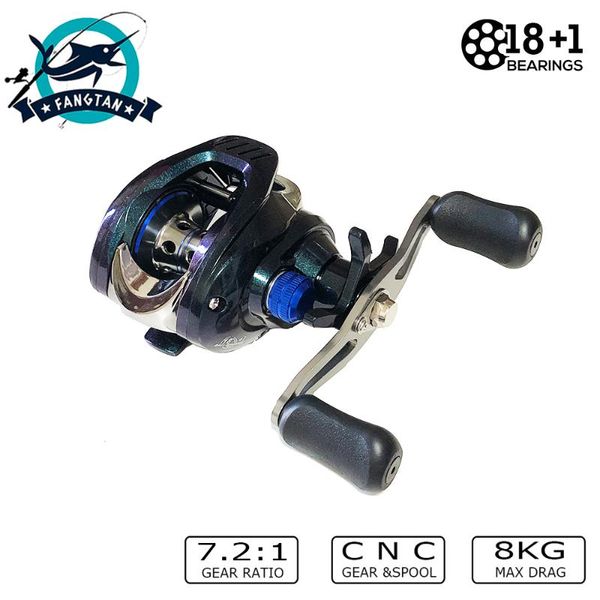 baitcasting fishing reel dual brake system 7.2:1 18+1bb casting for sea bass fish saltwater freshwater equipment reels
baitcasting fishing reel dual brake system 7.2:1 18+1bb casting for sea bass fish saltwater freshwater equipment reels