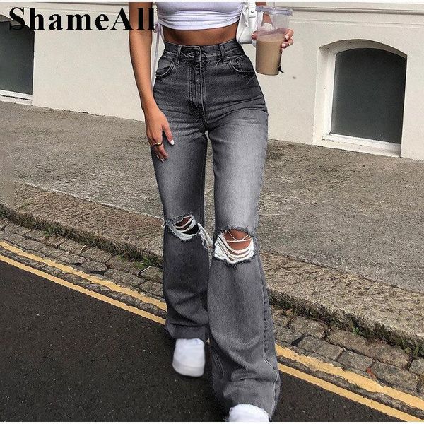 women street ripped gray flare jeans y2k baggy hole wide lege blue frayed denim pants vintage high waist cut bell bottoms women's
women street ripped gray flare jeans y2k baggy hole wide lege blue frayed denim pants vintage high waist cut bell bottoms women's