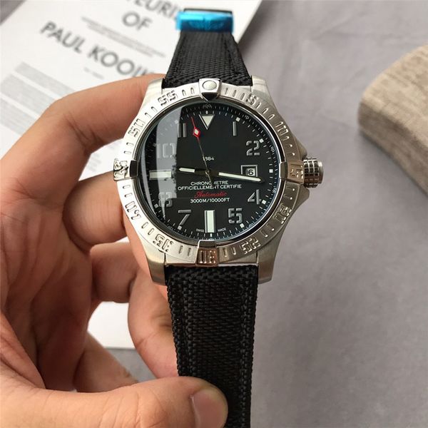 men's luxury watches imported mechanical movement leather watchband 45 mm large dial outdoor sports waterproof fashion high-quality wat, Slivery;brown
men's luxury watches imported mechanical movement leather watchband 45 mm large dial outdoor sports waterproof fashion high-quality wat, Slivery;brown
