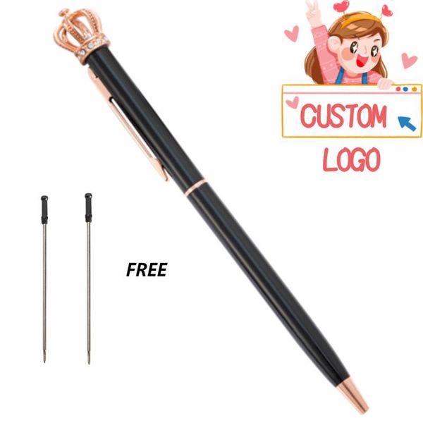 ballpoint pens metal crown pen &refil interesting custom logo ball school stationery office supplies, Blue;orange
ballpoint pens metal crown pen &refil interesting custom logo ball school stationery office supplies, Blue;orange