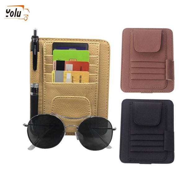 car organizer yolu pu leather sun visor with card holder auto anti dazzling tools multifunctional glasses pen clip interior
car organizer yolu pu leather sun visor with card holder auto anti dazzling tools multifunctional glasses pen clip interior