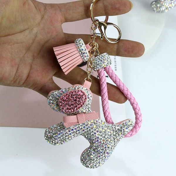 luxury rhinestone dogs keychains cartoon animals dog dolls bag key rings holder purse car key chains gift for women's christmas, Slivery;golden
luxury rhinestone dogs keychains cartoon animals dog dolls bag key rings holder purse car key chains gift for women's christmas, Slivery;golden
