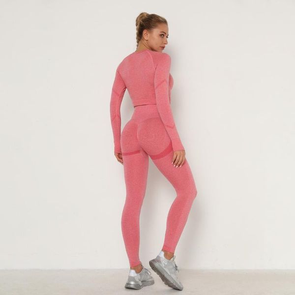 yoga outfits seamless set fitness clothing sportswear jogging femme workout clothes long sleeve crop leggings sports suit, White;red
yoga outfits seamless set fitness clothing sportswear jogging femme workout clothes long sleeve crop leggings sports suit, White;red