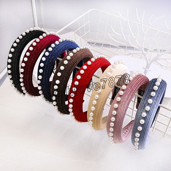 vintage sponge pearl hair band for women fashion turban headband hoop hair accessories girls headwear haarband opaska do, Silver
vintage sponge pearl hair band for women fashion turban headband hoop hair accessories girls headwear haarband opaska do, Silver
