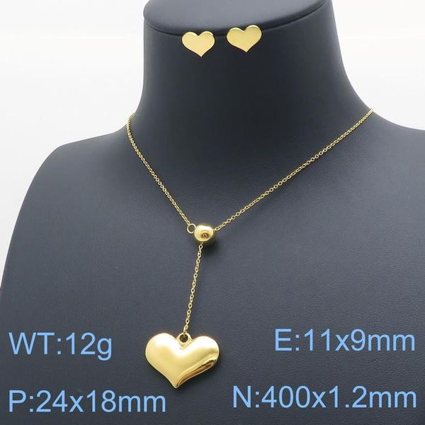 earrings & necklace fashion stainless steel jewelry 3 colors and stud sets for woman sbjzfxbe, Silver
earrings & necklace fashion stainless steel jewelry 3 colors and stud sets for woman sbjzfxbe, Silver