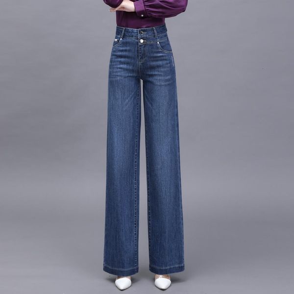 long legged breeches, women's high waist breeches 2021 spring loose and thin drapeja straight-leg casual pants scrubbing, Blue
long legged breeches, women's high waist breeches 2021 spring loose and thin drapeja straight-leg casual pants scrubbing, Blue